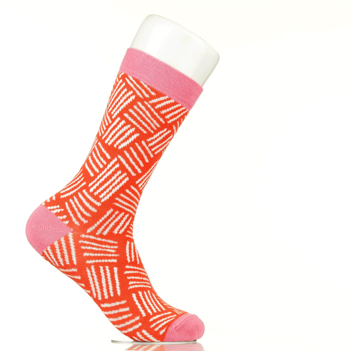 White Stripes Pink