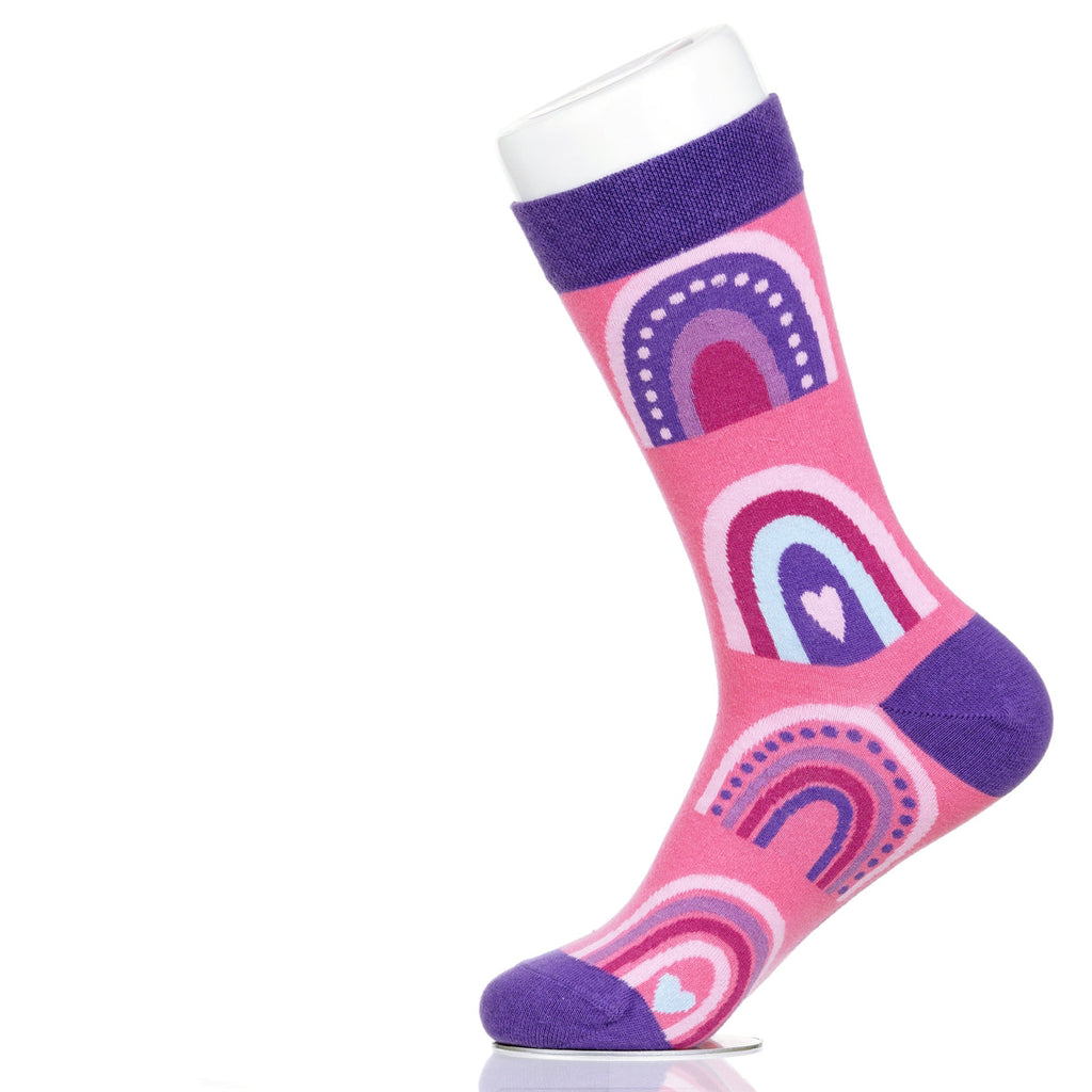 Pastel Purple Rainbows