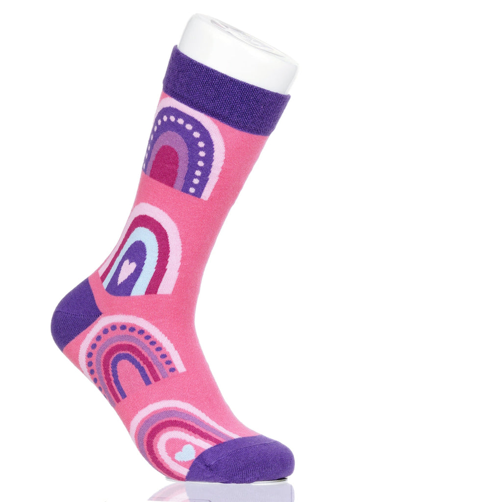 Pastel Purple Rainbows