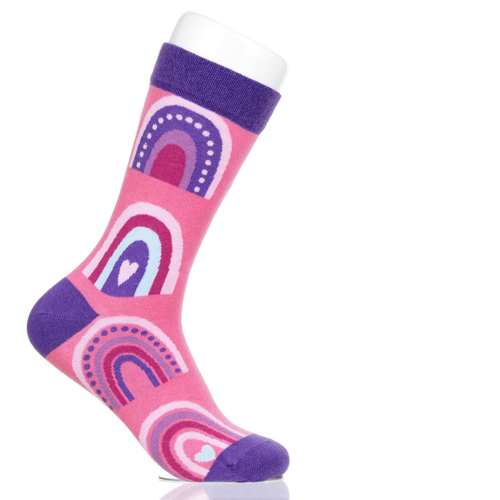 Pastel Purple Rainbows